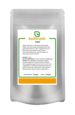 buXtrade Taurin - 100% reines Pulver