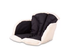 ELONEO Sitzkissen, Wendefunktion mit wärmender Winterseite & angenehmer Sommerseite, Stuhlkissen