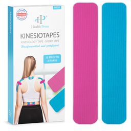 Health Press Kinesiotape - Kinesiotape Precut Streifen