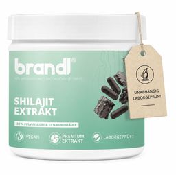 brandl® Shilajit Kapseln | 500mg Extrakt mit Fulvinsäure & Huminsäure