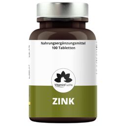 Zink Tabletten hochdosiert. Zinkbisglycinat für eine optimale Bioverfügbarkeit von VitaminFuchs