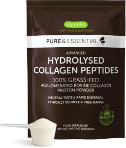 Igennus Kollagen Pulver Typ 1 2 3 Hydrolysat Peptide Protein , 100% Grasgefütterter Weidehaltung