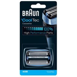 Braun - Ersatzscherkopf "CoolTec - 40B" in Blau