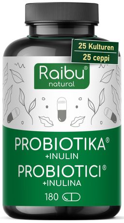 Probiotika Kulturen Komplex - 25 Bakterienstämme + Inulin - RAIBU