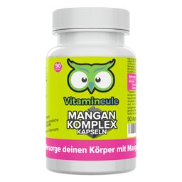 Mangan Komplex Kapseln - 5 mg - Manganbisglycinat & Mangangluconat - Vitamineule®