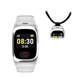 James B8 Senioren Smartwatch GPS Notruf & Telefonfunktion + Anh�nger