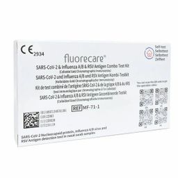 Fluorecare SARS-CoV-2, Influenza A+B & RSV Antigen 4in1 Kombi Test, 1 Stück