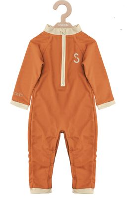 Stuckies UV-Schutzanzug Swim Onesie UPF 50+ Coral 68/74