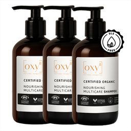oxy8 Naturkosmetik NOURISHING MULTICARE SHAMPOO - Sparset 3er Packung