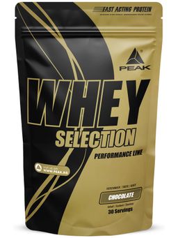 PEAK Whey Selection - Geschmack Chocolate