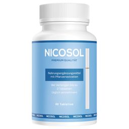 Nicosol | Rauchen aufhören ohne Nikotin | Tabletten für den Rauchstopp