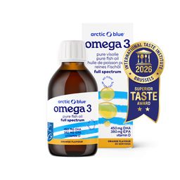 Arctic Blue Omega 3 DHA- und EPA-Fischöl mit Vitamin D3