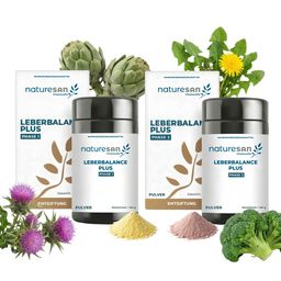 Naturesan Leberbalance Plus Kur | Unterstützung der Leberfunktion, Entgiftung & des Stoffwechsels