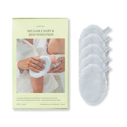 Waschpads für Babys & Kinder 5er Set Pastel Edition