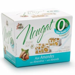 San Adres Weisser Nougat ohne Zuckerzusatz