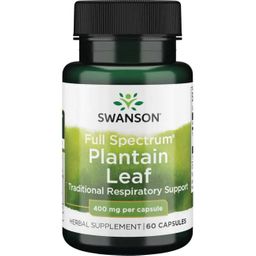 SWANSON Spitzwegerichblätter 400 mg
