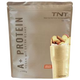 TNT A+ Protein - Apple-Pie (1000g) - Veganes Proteinpulver mit extra BCAAs
