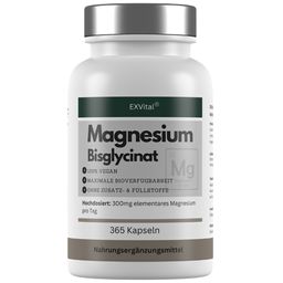 EXVital® Magnesiumbisglycinat, hochdosiert 1365mg pro Tag, vegan