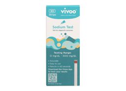 Vivoo - Natrium Test - Natrium Urin Teststreifen für Zuhause - Schnellergebnis