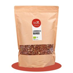 teeverliebt - Lemongras & Mango Bio loser Rooibostee Großpackung I Exotisch, mit fruchtiger Frische