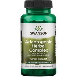 Swanson Adaptogener Kräuterkomplex mit Rhodiola, Ashwagandha und Ginseng