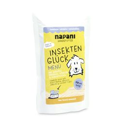 napani Menü für Hunde Insekten Glück