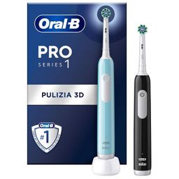 Oral-B Pro 1 Elektrische Zahnbürste mit 2. Handstück