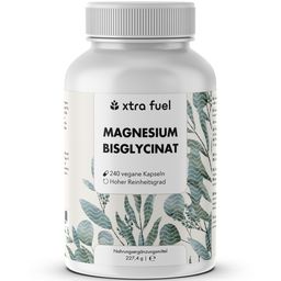 XTRA FUEL Magnesium Bisglycinat - Hochdosiertes Magnesium aus bewährter Glycinat-Verbindung