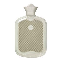 Sänger Wärmflasche einseitig mit Lamelle weiß