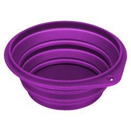 Silikon Faltnapf  - Durchm. 18 cm - ideal für unterwegs für Futter und Wasser Näpfe