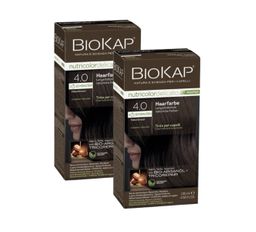 Biokap Naturkosmetik Haarfarbe Naturbraun 4.0 duo