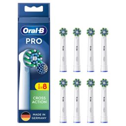 Oral-B AUFSTECKBÜRSTEN 8ER (PRO CROSS ACTION 8ER)