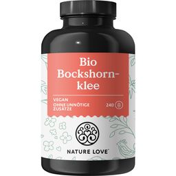 NATURE LOVE® Bio Bockshornklee Kapseln - 240 Stück - 2600mg je Tagesdosis (650mg/Kapsel) - Fenugreek