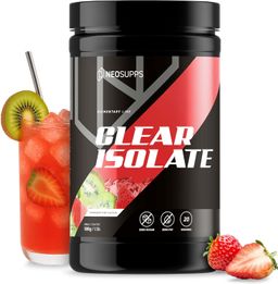 Neosupps Clear Whey Isolat Protein Pulver, Strawberry-Kiwi Geschmack