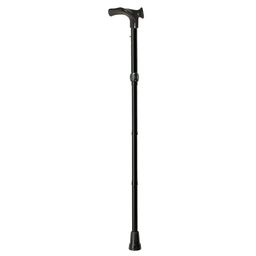 Rebotec Handy anatomischer Gehstock faltbar, schwarz