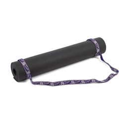 bodhi Yogamatten-Tragegurt gemustert, lila