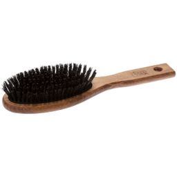 nippes Solingen Pneumatikbürste, Rosshaar/Nylonmischung, groß, oval, Buche
