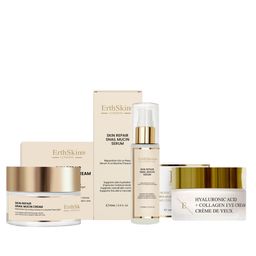 ErthSkin London Hautregenerierende Schneckencreme + Schneckenserum + Anti-Aging-Augencreme