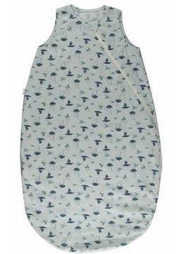 Popolini Sommer-Schlafsack Bio-BW Light Bue Sailing S