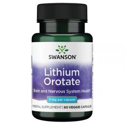 SWANSON Lithium-Orotat 5 mg