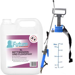FUTUM Bettwanzenspray / Flohmittel + SPRÜHER