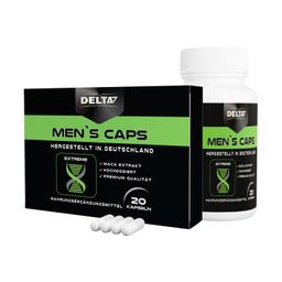Men's Caps | Nahrungsergänzungsmittel | 20 Kapseln | Speziell für Männer