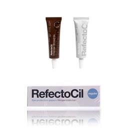 RefectoCil Intense Brow[n]s Base Gel Schokobraun & Activator Gel & Wimpernblättchen Set