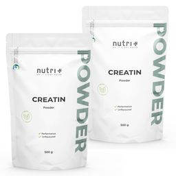 nutri+ Creatin Monohydrat Pulver - 1kg Kreatin