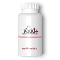 Vaud ® Mental Support | 5 HTP Kapseln | Griffonia 5-HTP hochdosiert, Vitamin B6 für Serotonin