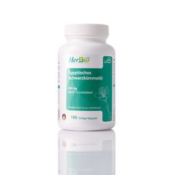 HerbBio Ägyptisches Schwarzkümmelöl 500mg