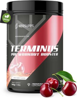 Neosupps Terminus Booster Cola Cherry, Pre Workout Booster mit Koffein