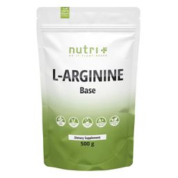 nutri+ L-Arginin Base Pulver 500g - Aminosäure