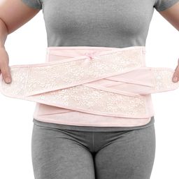 Nuliie Postpartum Bauchwickel mit V-förmiger Kreuzunterstützung