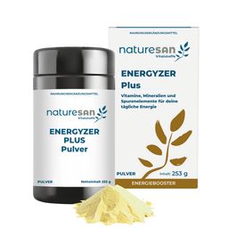 Naturesan Energyzer Plus Pulver - Premium Vitalstoff-Komplex für Zellfunktion & Energiestoffwechsel